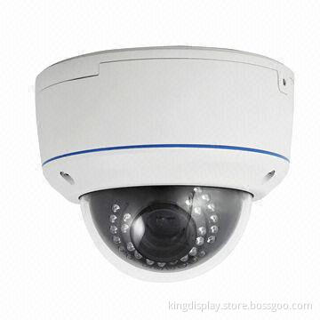 1.3-megapixel Waterproof and Vandal-proof IR Network Dome Camera
